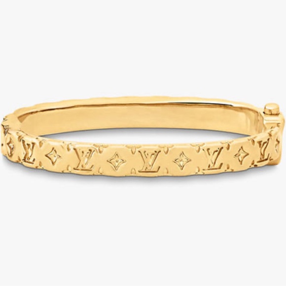 Authentic Louis Vuitton nanogram pillow bracelet - Picture 1 of 1